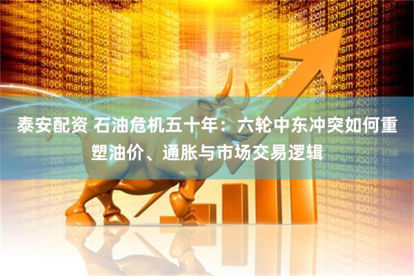 泰安配资 石油危机五十年：六轮中东冲突如何重塑油价、通胀与市场交易逻辑